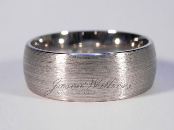 9K White Gold Mens Ring 9K White Gold Mens Ring
