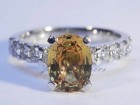 Fancy Yellow Oval Sapphire