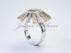 1.83Ct. Chameleon oval/cushion natural fancy diamond ring - Photo #3