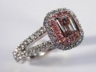 0.52 Ct. Pink Emerald Ring - Photo #3