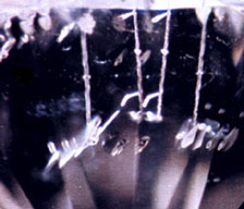 Laser drilled diamond Laser drilled diamond